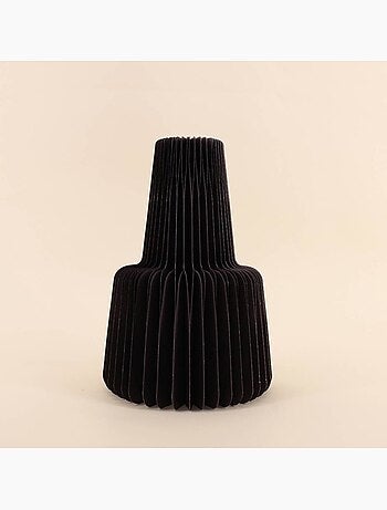 Vase pliable en papier h28xd20cm