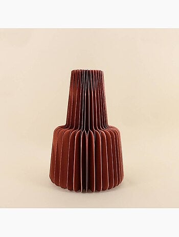 Vase pliable en papier h28xd20cm
