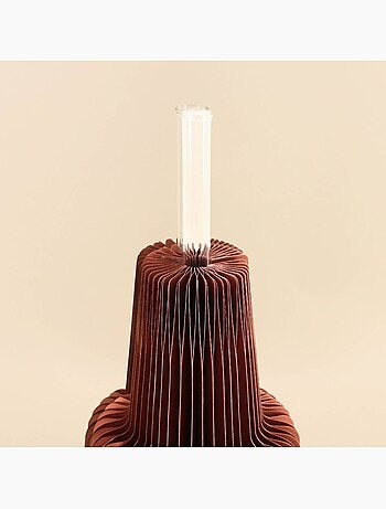 Vase pliable en papier h28xd20cm