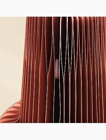 Vase pliable en papier h28xd20cm