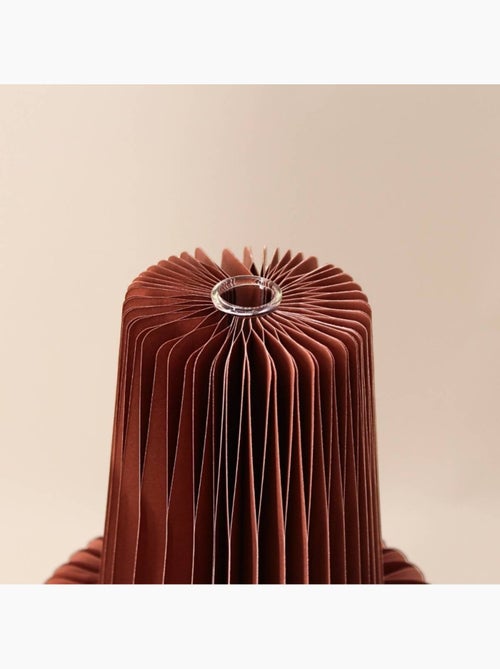 Vase pliable en papier h28xd20cm - Kiabi