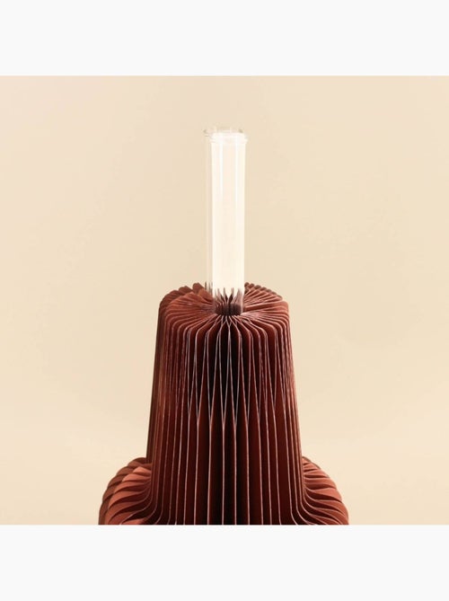 Vase pliable en papier h28xd20cm - Kiabi
