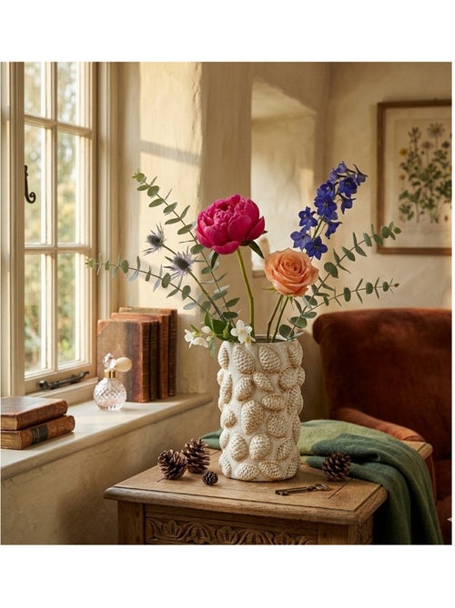 Vase pomme de pin en porcelaine - Kiabi