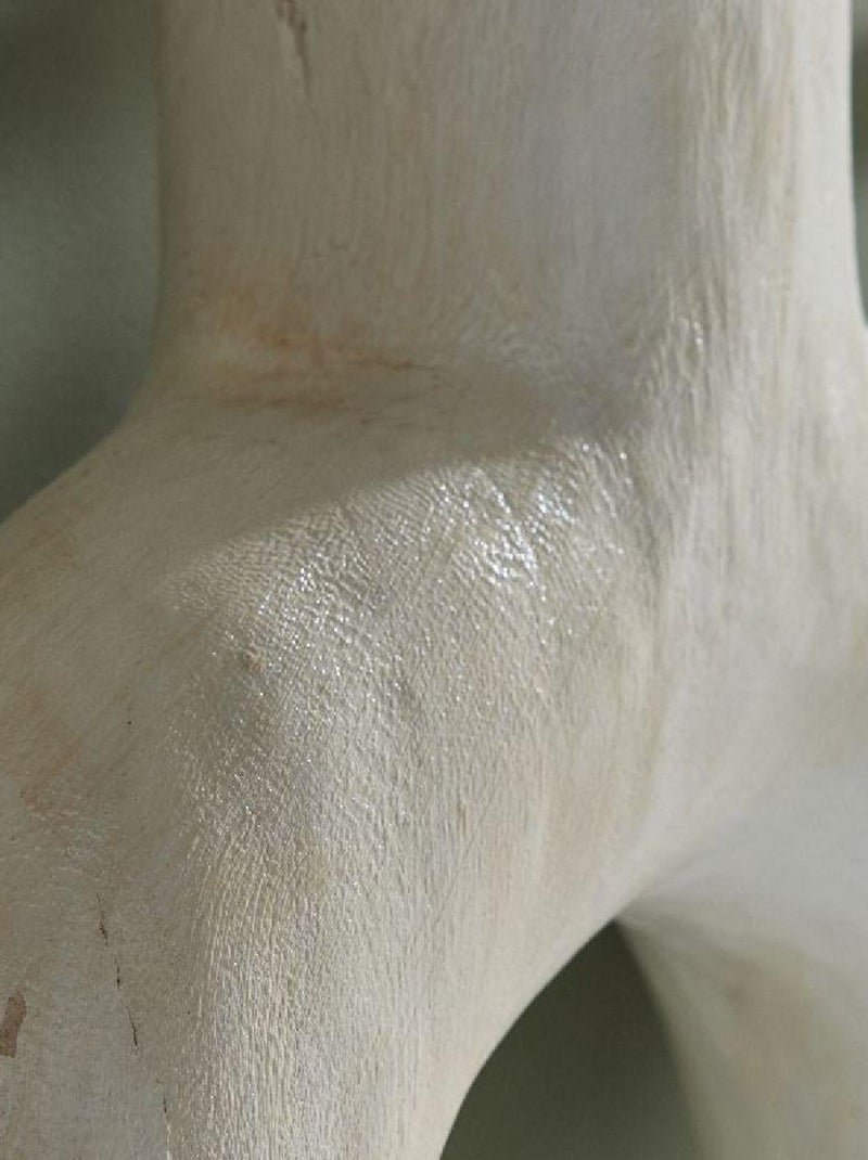 Vase pont bois MATISSE Blanc - Kiabi