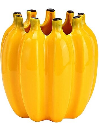 Vase pour fleurs séchées ou cache pot Banane
