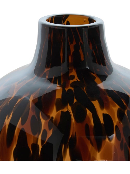Vase Roen ambre H25,5cm - Kiabi