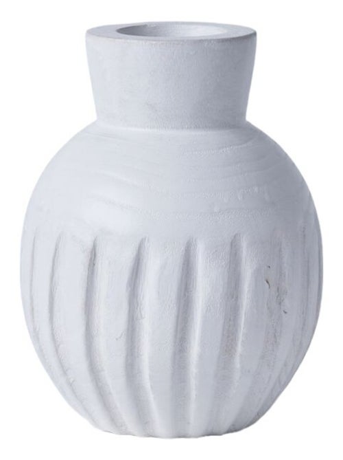 Vase rond avec rainures FRENCH PORT - Kiabi