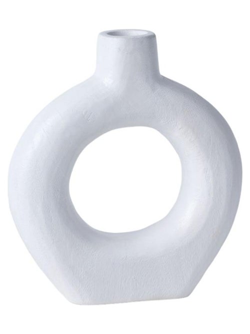 Vase rond bois MATISSE - Kiabi