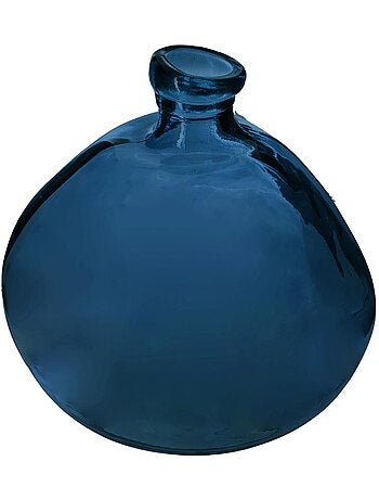 Vase rond en verre recyclé H23 cm ULY