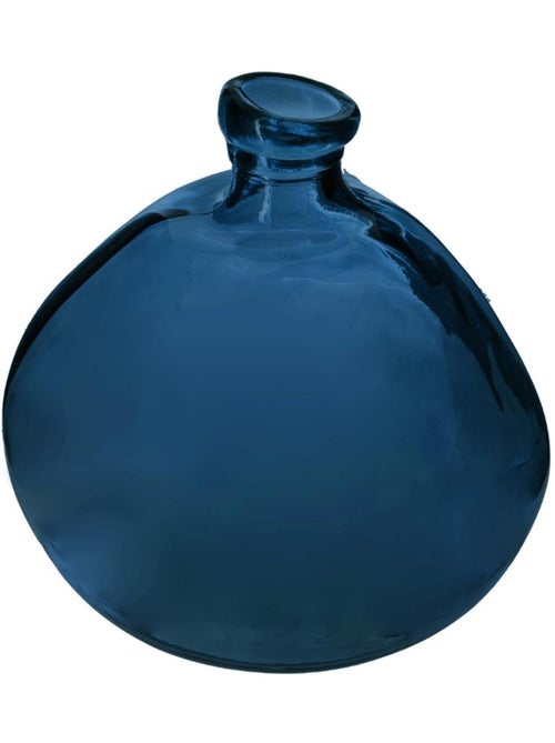 Vase rond en verre recyclé H23 cm ULY - Kiabi