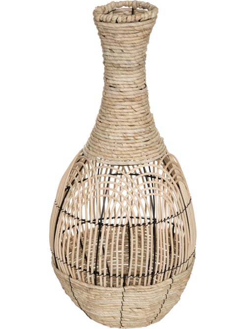 Vase rotin H63cm - Kiabi