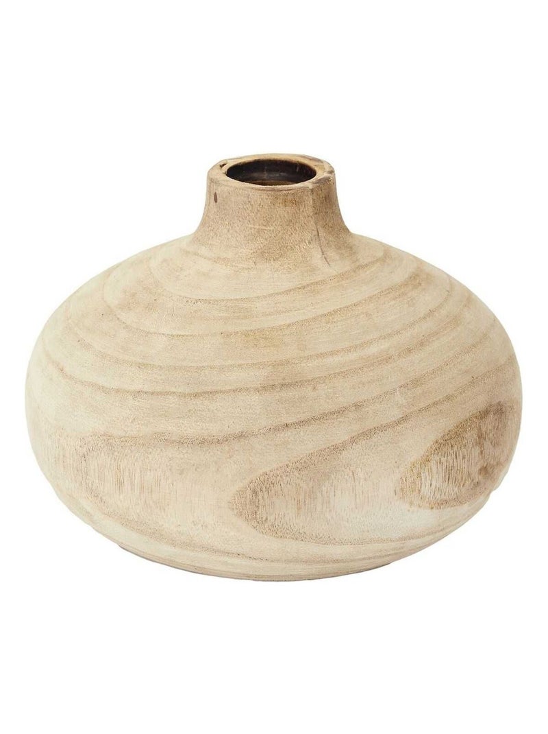 Vase ruche en Bancoulier Beige - Kiabi
