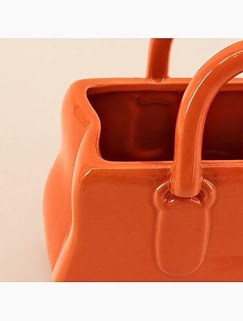 Vase sac à main en céramique, H25cm