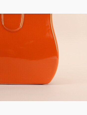 Vase sac à main en céramique, H25cm