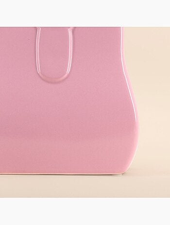 Vase sac à main en céramique, H25cm