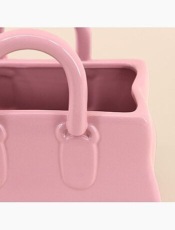 Vase sac à main en céramique, H25cm