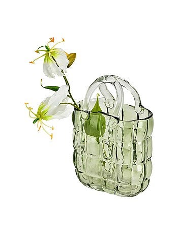 Vase sac en verre