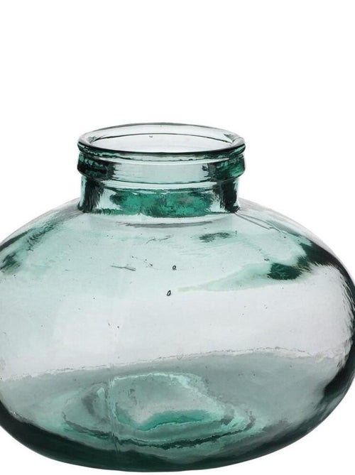 Vase Seda verre recyclé 5L D25 H20 - Kiabi