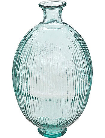 Vase "Sen" verre recyclé H39cm