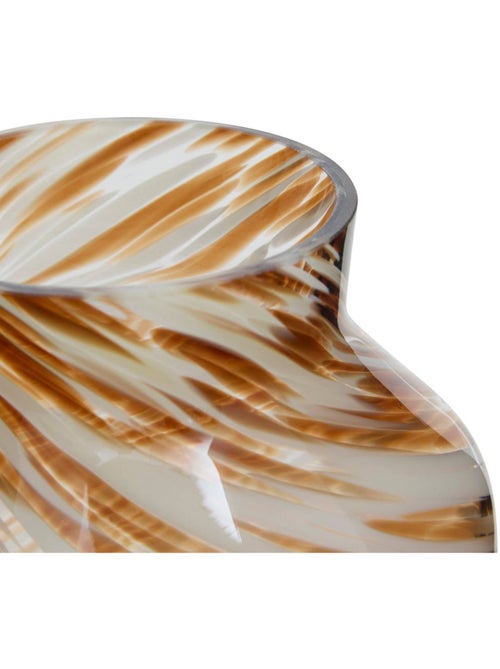 Vase torsadé coloré compact style Murano ARVO - Kiabi