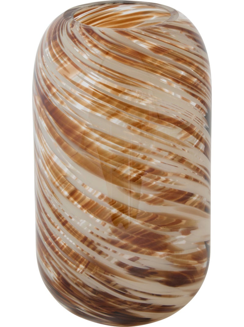 Vase torsadé coloré style Murano ARVO Multicolore - Kiabi