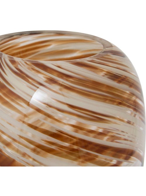 Vase torsadé coloré style Murano ARVO - Kiabi