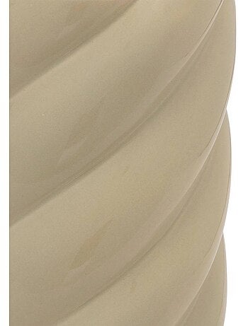 Vase torsadé en céramique émaillée COBY