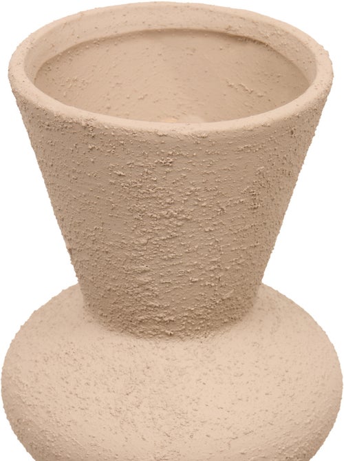 Vase Totem Ezia H34cm marron - Kiabi Vase Totem Ezia H34cm marron - Kiabi