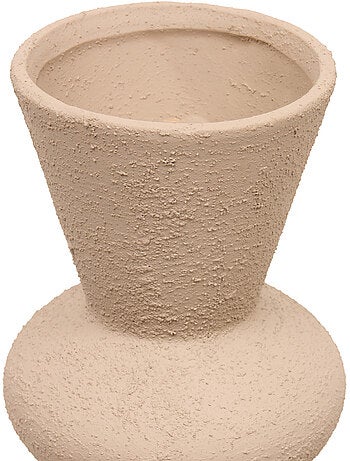 Vase totem grand format en dolomite EZIA
