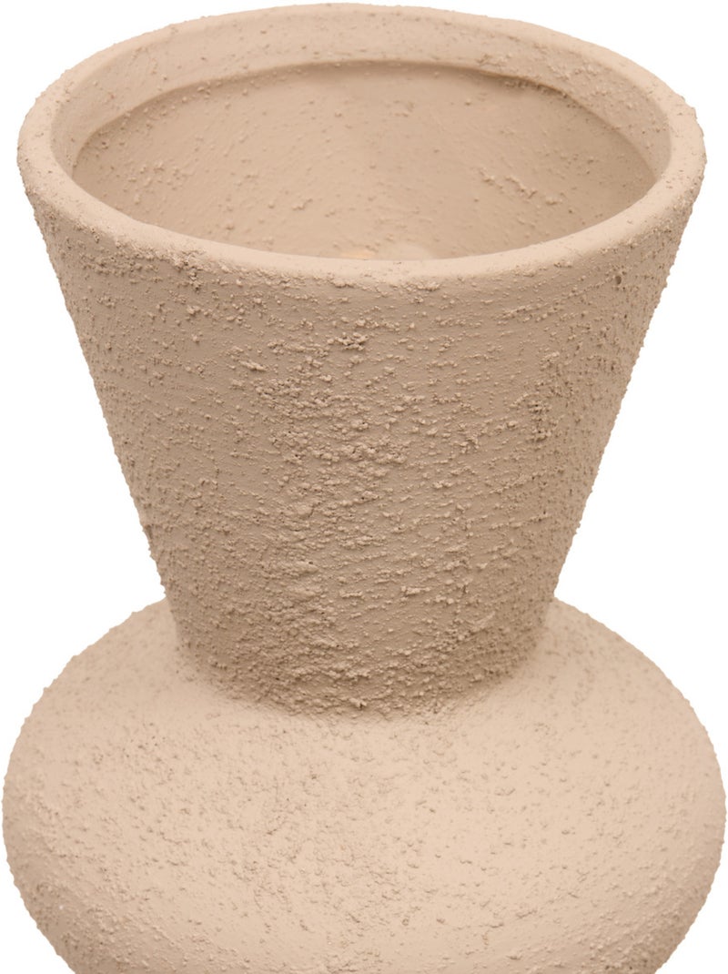 Vase totem grand format en dolomite EZIA Marron - Kiabi