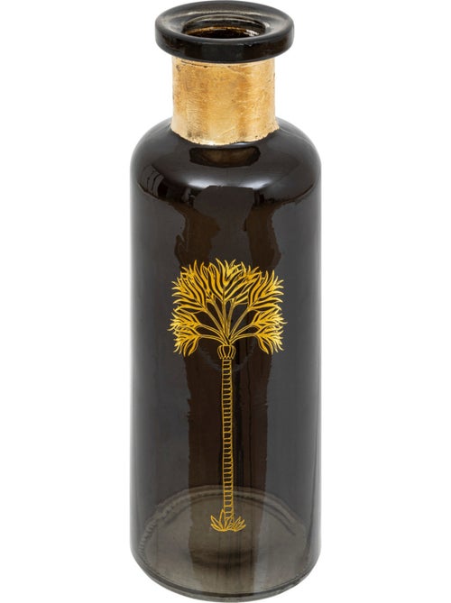 Vase "Tropical boudoir" H22cm vert foncé - Kiabi Vase "Tropical boudoir" H22cm vert foncé - Kiabi