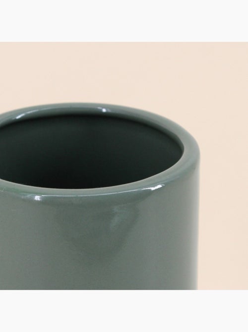 Vase tube en céramique bicolore 25cm - Kiabi Vase tube en céramique bicolore 25cm - Kiabi