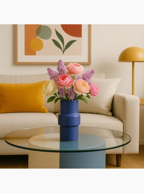 Vase tube rond 20cm - Kiabi