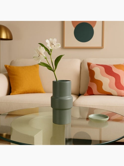 Vase tube rond 20cm - Kiabi
