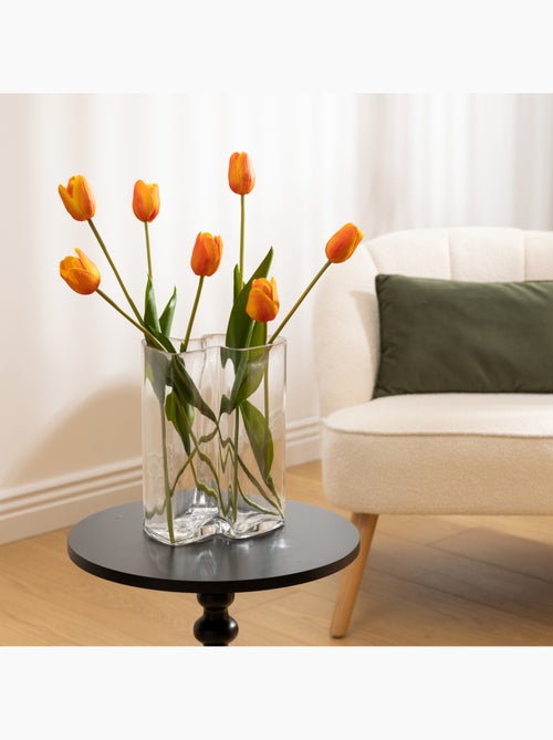 Vase vague en verre épais KADE - Kiabi