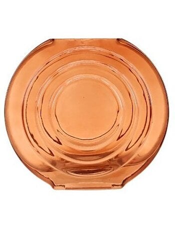 Vase verre vintage géométrique h19cm