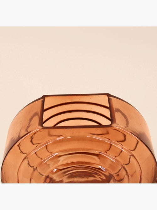 Vase verre vintage géométrique h19cm - Kiabi