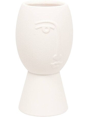 Vase visage en dolomite PAM