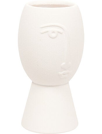 Vase visage en dolomite PAM
