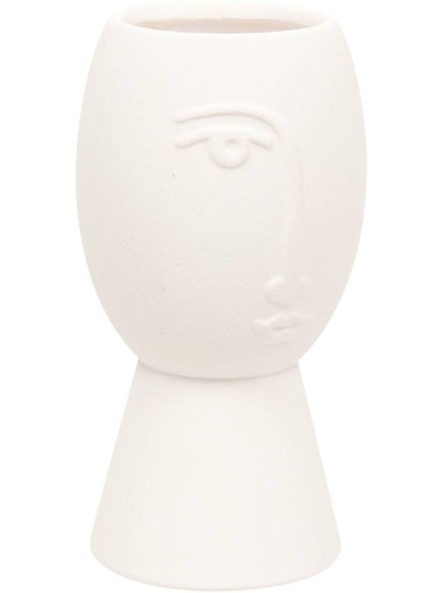 Vase visage en dolomite PAM - Kiabi