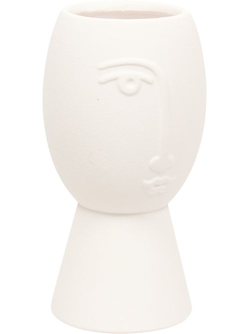 Vase visage en dolomite PAM - Kiabi