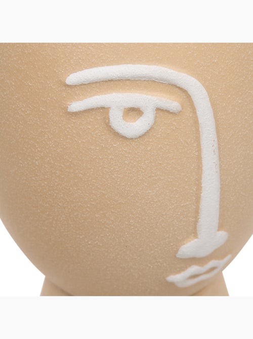 Vase visage en dolomite PAM - Kiabi