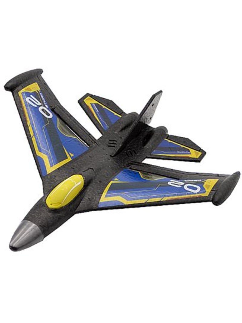 Véhicule 25CM Radio-Commandé Flybotic Avion Noir - Kiabi