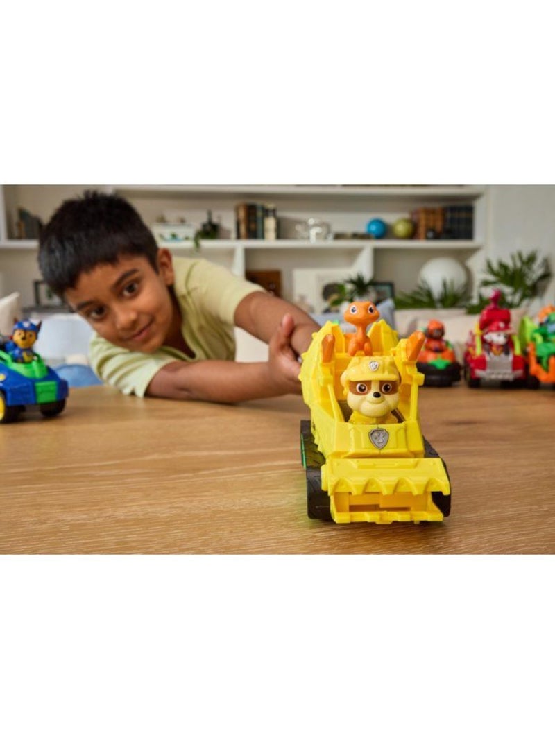 Véhicule bulldozer + figurines Ruben et dino Mission Dino - PAW PATROL Multicolore - Kiabi