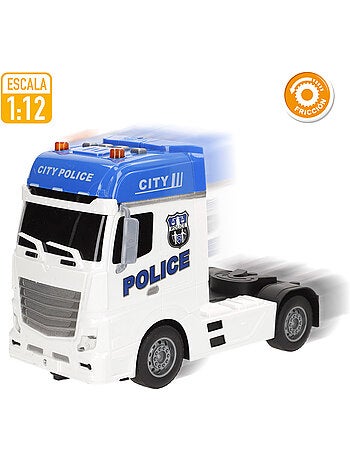 Véhicule de police à friction avec son et lumière 1:12 speed & go