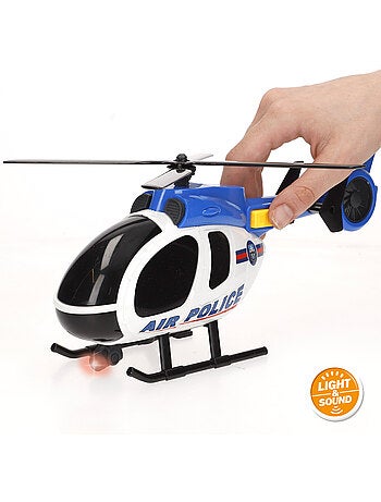 Véhicule de police à friction avec son et lumière 1:12 speed & go