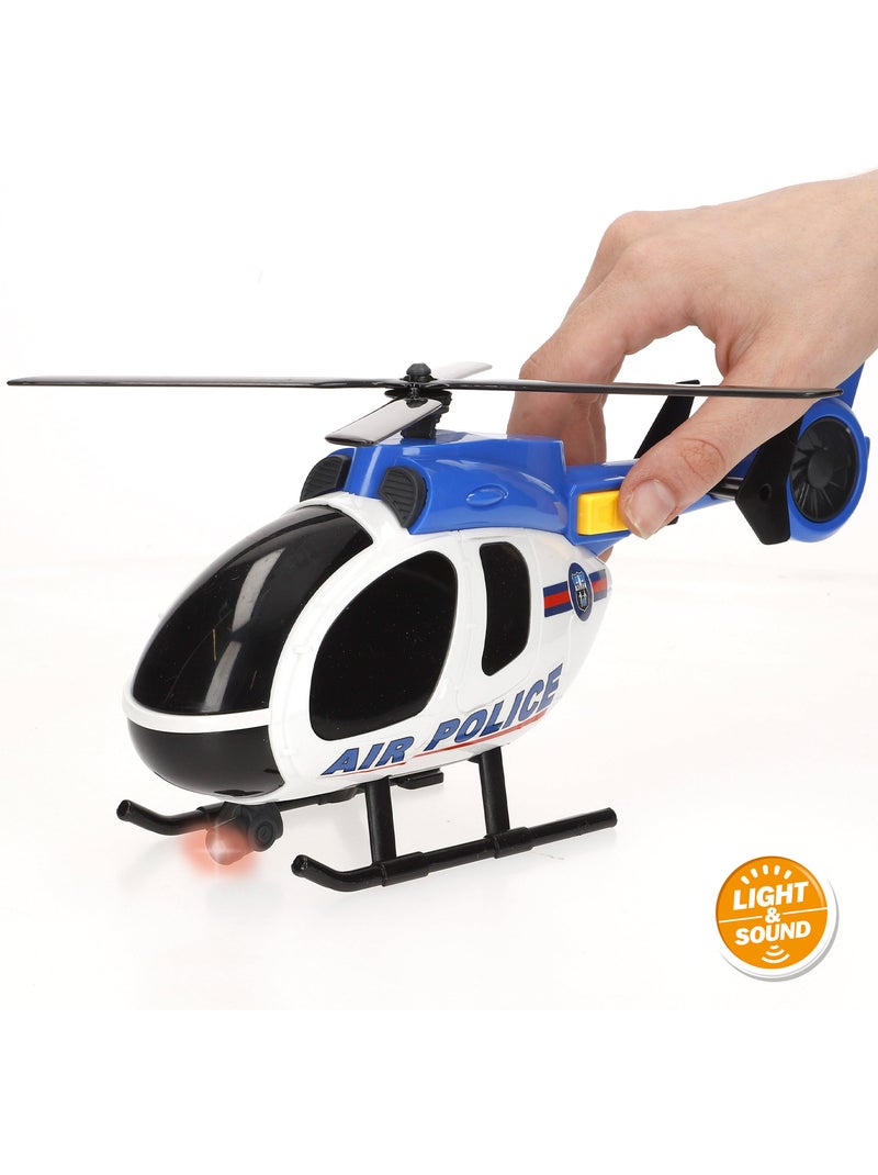 Véhicule de police à friction avec son et lumière 1:12 speed & go N/A - Kiabi