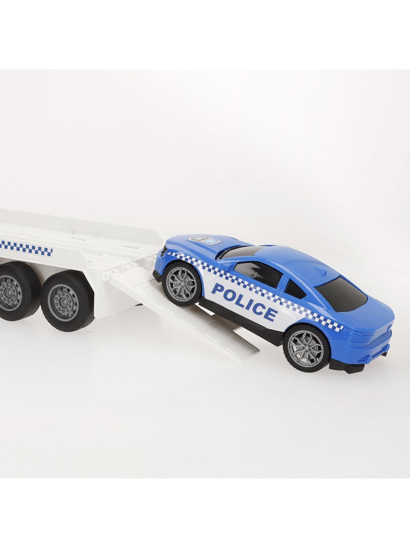 Véhicule de police à friction avec son et lumière 1:12 speed & go N/A - Kiabi