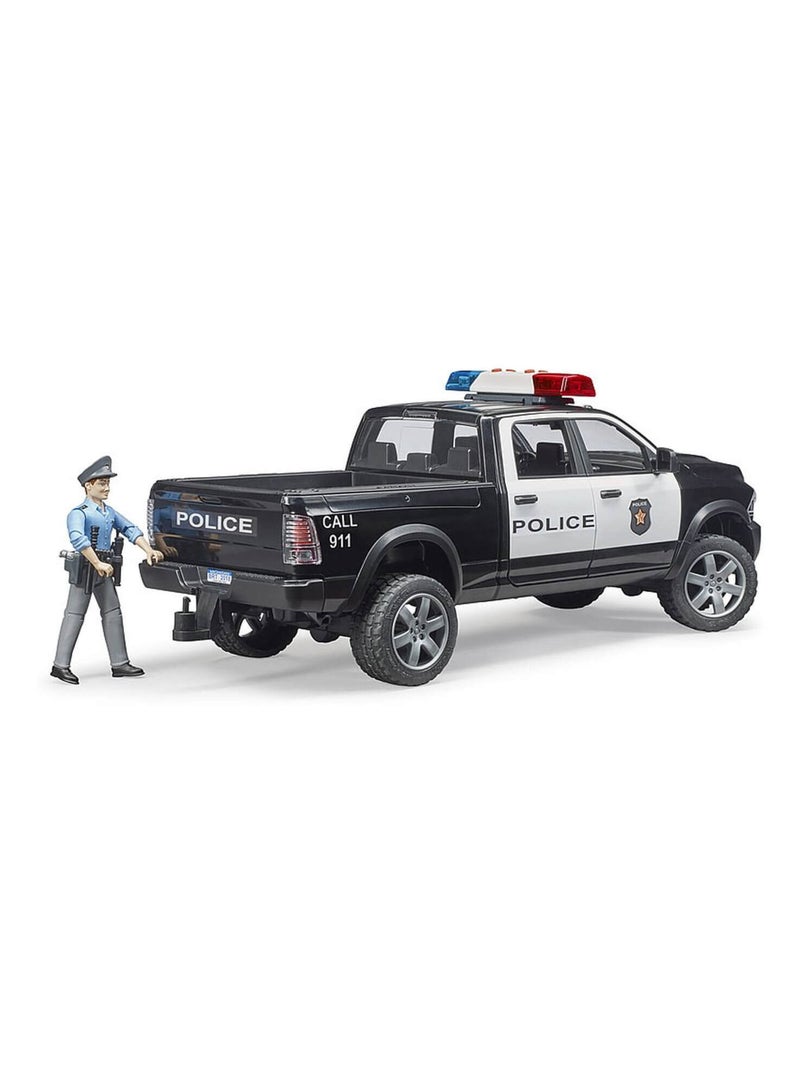 Véhicule de police : Pickup RAM 2500 avec figurine Multicolore - Kiabi