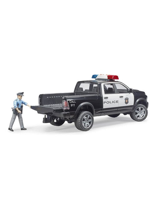 Véhicule de police : Pickup RAM 2500 avec figurine - Kiabi